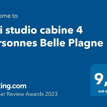 Joli Studio Cabine 4 Personnes Belle Plagne Apartment La Plagne-Tarentaise Bagian luar foto