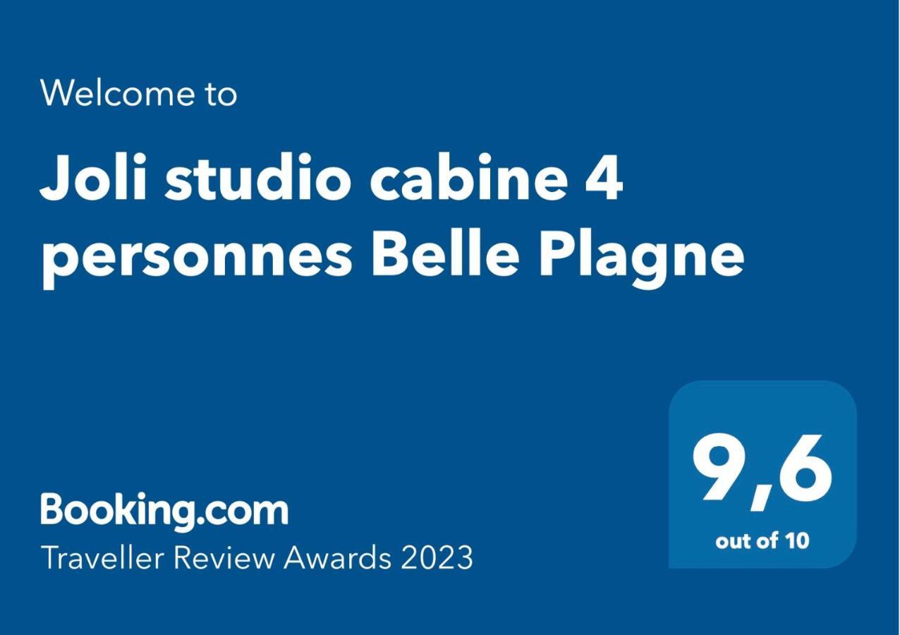 Joli Studio Cabine 4 Personnes Belle Plagne Apartment La Plagne-Tarentaise Bagian luar foto